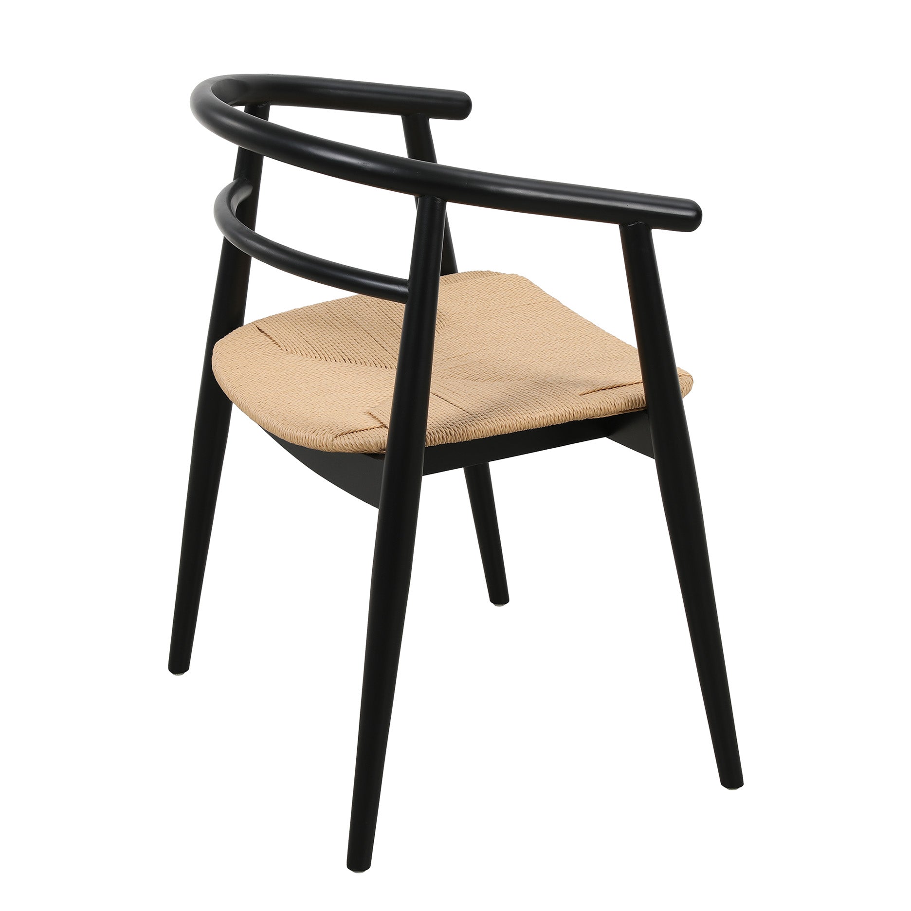 Søndervig spisebordsstol - Sort